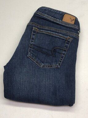 AMERICAN EAGLE KICK BOOT STRETCH JEANS 4/27x30 ⭐️